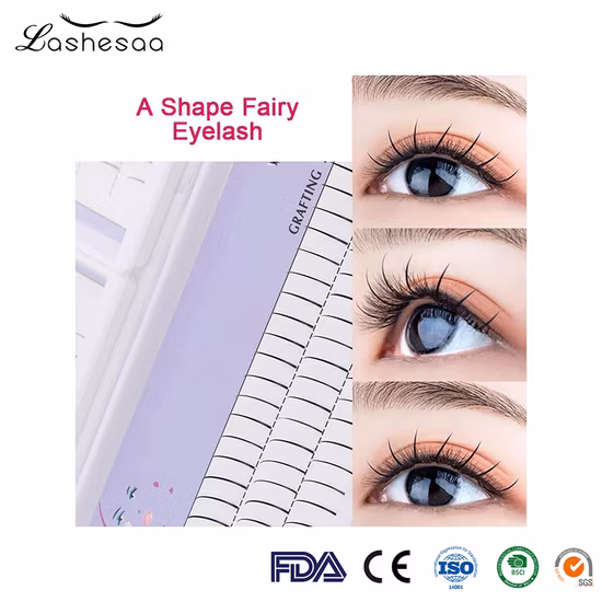 Good Quality Cluster Lashes Premade Volume Fans Eyelash Extensions B Curl Cluster Lashes