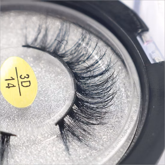 New Mink Lashes 100% Magnetic Eyelashes Natural Hair False Eye Lashes 3D Fake Lash Fluffy Faux Lashes