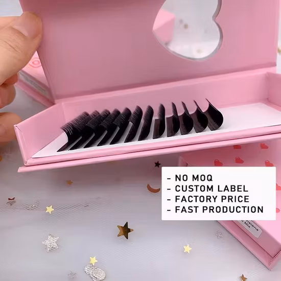 Private Label Silk Lashes Volume Lash Trays Individual Eyelash Makeup Supplies Cashmere Lash