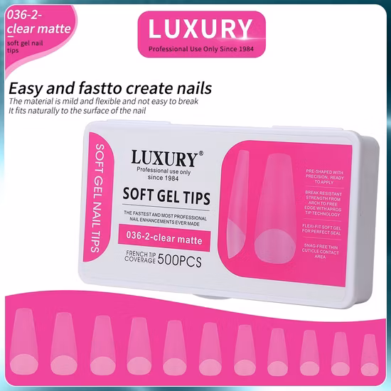 Extension Artificial Fingernails Custom Luxury Press on Nails False Art